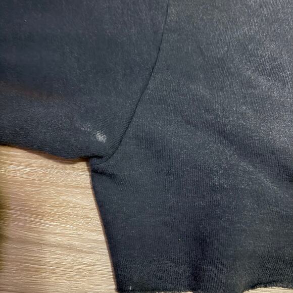 Aviator Nation AN 3D Cropped Crew Sweatshirt Relaxed M - Picture 8 of 8